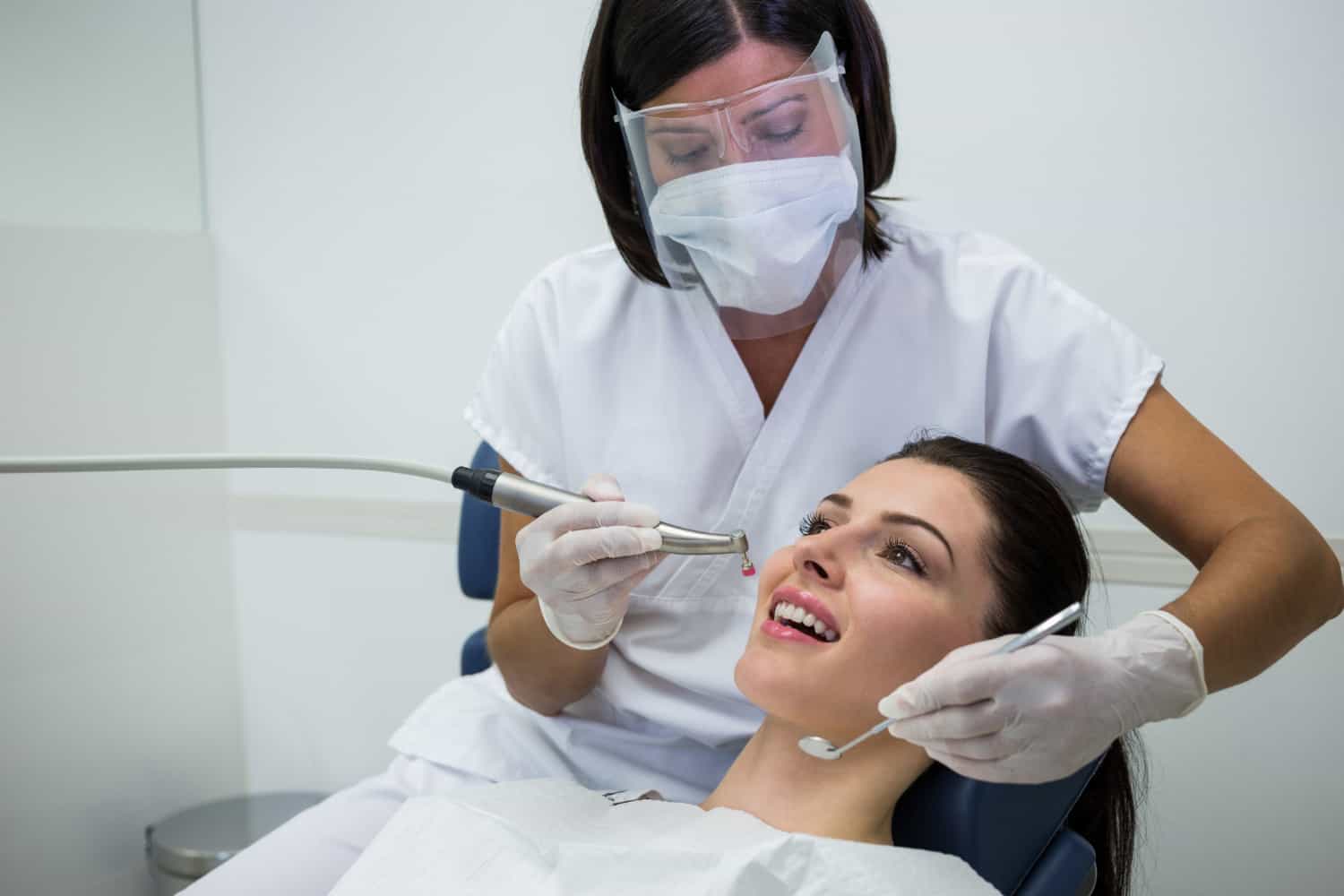 Cosmetic Dentist with Female Patient